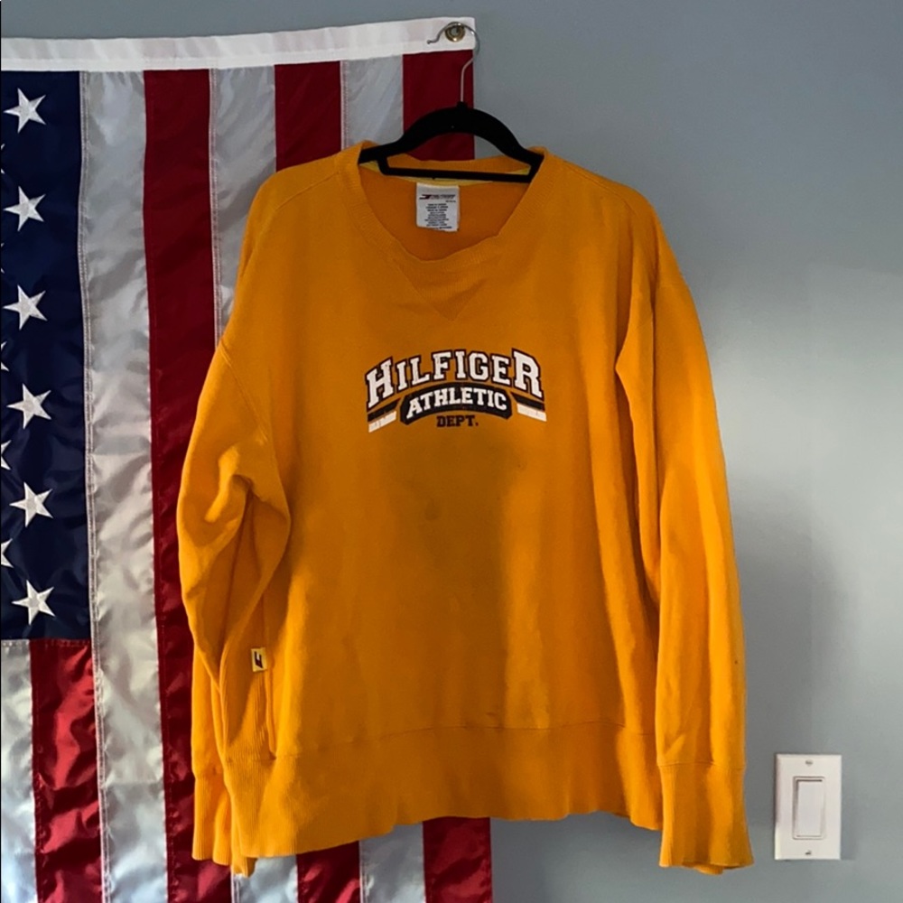 Vintage hello Tommy Hilfiger crew neck